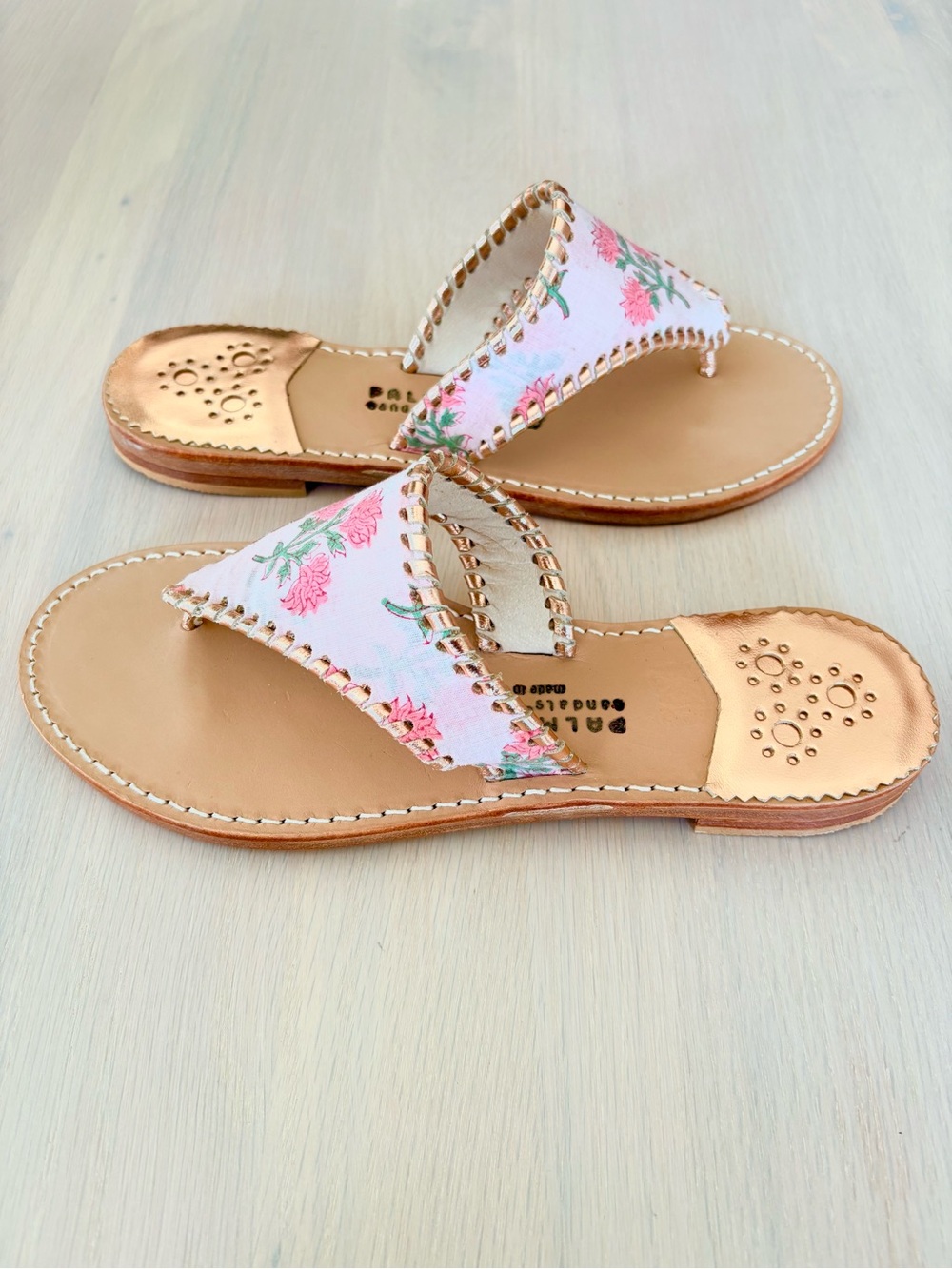 NEW Palm Beach Luxe-Crafted leather sandals / handcrafted in the USA - Picture 2 of 7